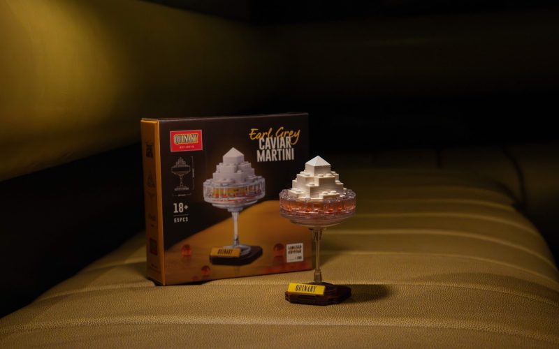 Hong Kong’s Quinary Launches A Limited-Edition Brick Toy to Celebrate Its Signature Cocktail